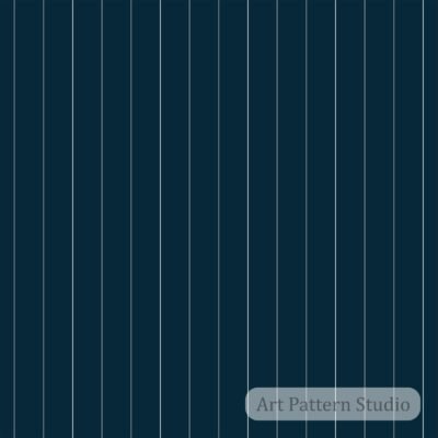 Deep blue vertical stripe seamless pattern for textile and wallpaper design
