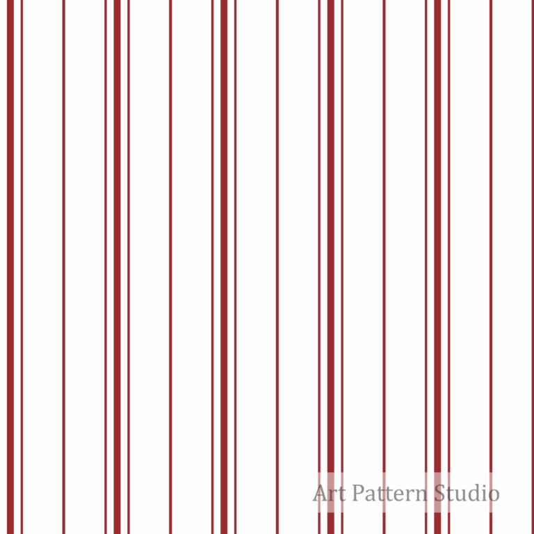 Striped seamless pattern collection for fashion textiles, apparel and surface design