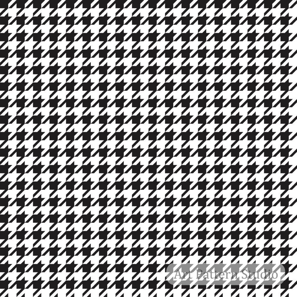 Houndstooth Patterns seamless pattern collection for fashion and textiles