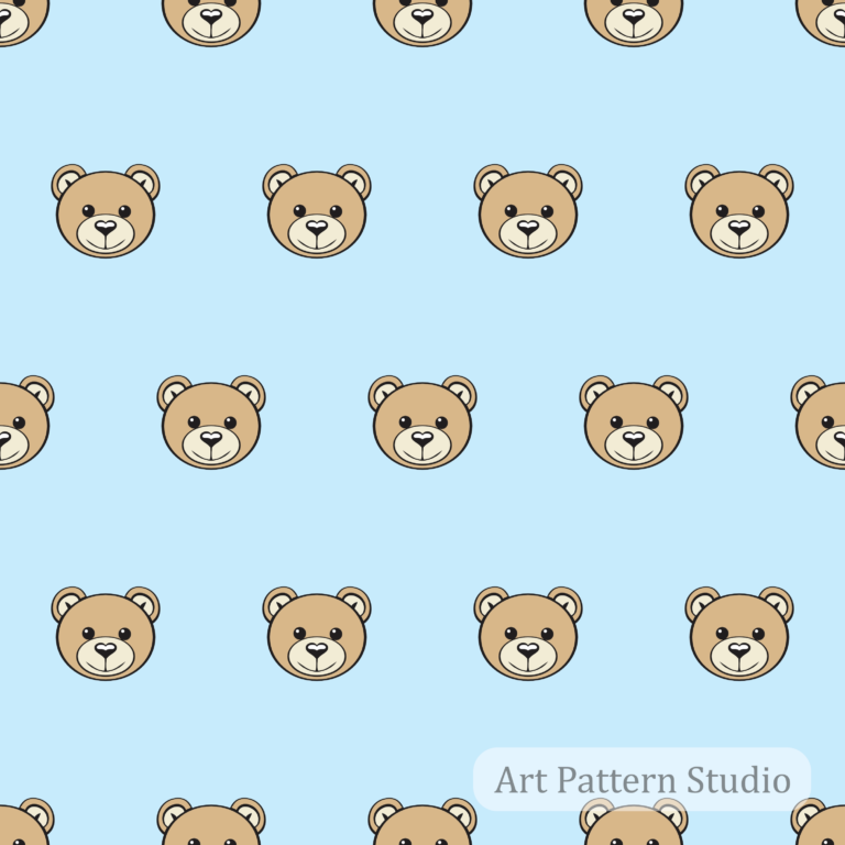 Kids seamless pattern collection for children's fashion textiles, nursery decor and playful products