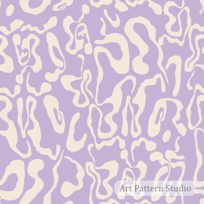 Fairy lilac and atelier ivory abstract camouflage seamless pattern for fashion textiles wallpaper and surface design