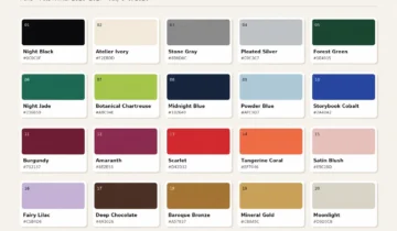 Haute Couture Color Trends Fall/Winter 2026–2027: Free Color Palette Download