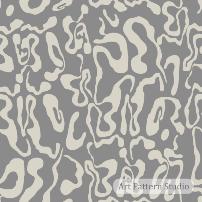 Stone gray and moonlight abstract camouflage seamless pattern for minimalist fashion textiles wallpaper and surface design