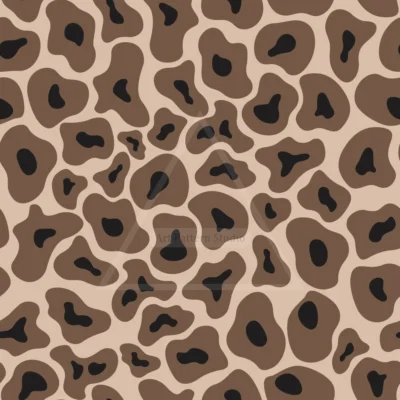 Brown Neutral Leopard Seamless Pattern for fashion textile and surface design